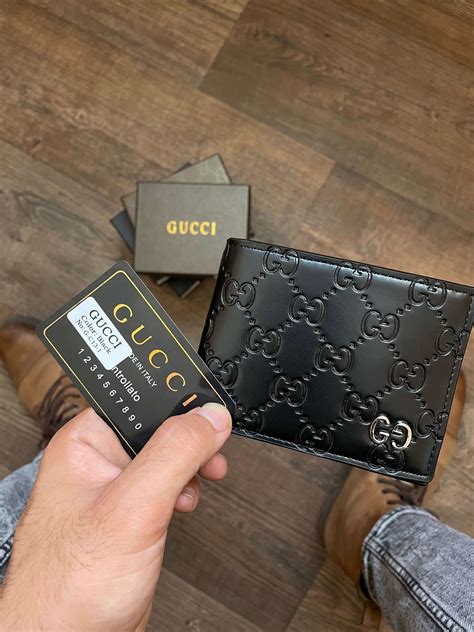 portefeuille gucci homme soldes|portauille gucci homme.